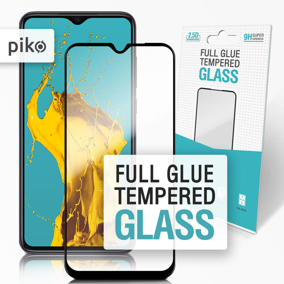 Аксессуар для смартфона Piko Tempered Glass Full Glue Black for Xiaomi Redmi Note 8 Pro