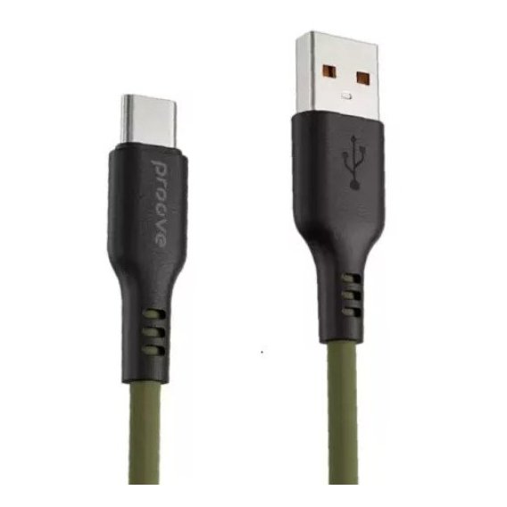 Кабель Proove Cable USB-C to USB-C Rebirth 2.4A 1m Green (CCRE60001211)