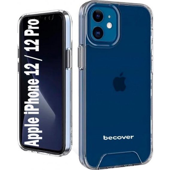 Аксессуар для iPhone BeCover Space Case Transparancy for iPhone 12 / 12 Pro (707793)