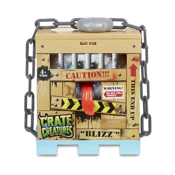 Интерактивная игрушка Crate Creatures Surprise! - Йети (размер 20 см, свет, звук)