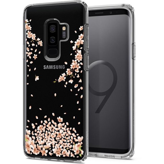 Аксессуар для смартфона Spigen Liquid Crystal Blossom Crystal Clear (593CS22914) for Samsung G965 Galaxy S9+