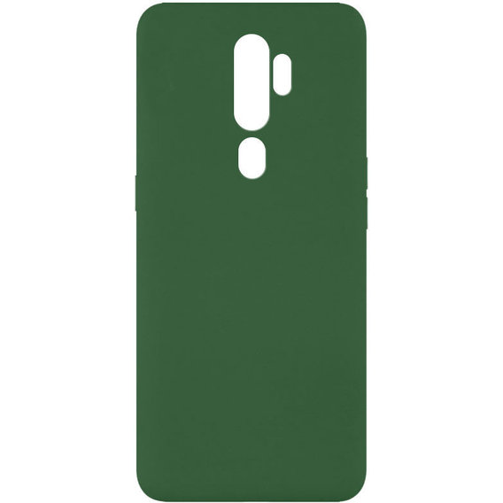 Аксессуар для смартфона Mobile Case Silicone Cover without Logo Dark green for Oppo A5 / A9 2020