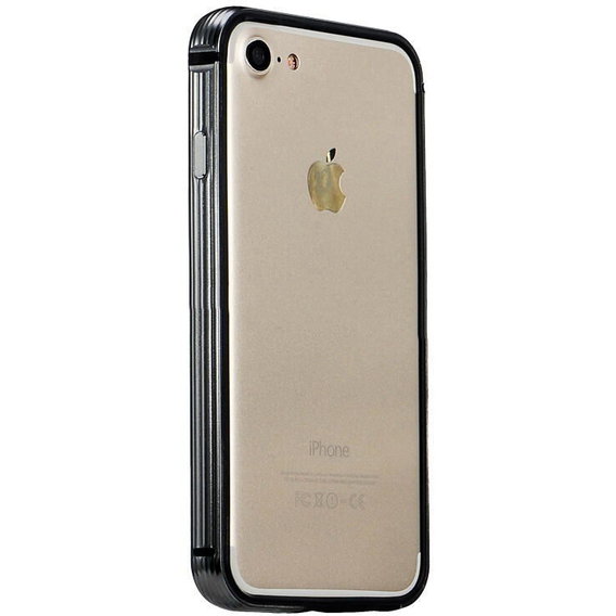 Аксессуар для iPhone COTEetCI Aluminum + TPA Black (CS7001-GC) for iPhone SE 2020/iPhone 8/iPhone 7
