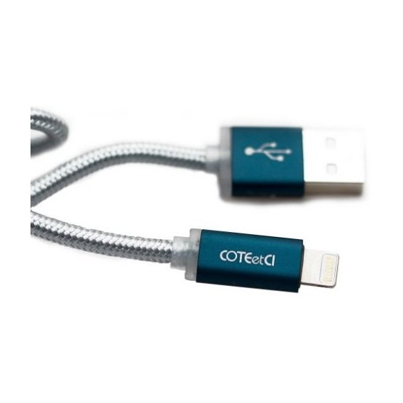 Кабель COTEetCI USB Cable to Lightning M30i 1.2m Space Grey (CS2127-1.2M-GC)