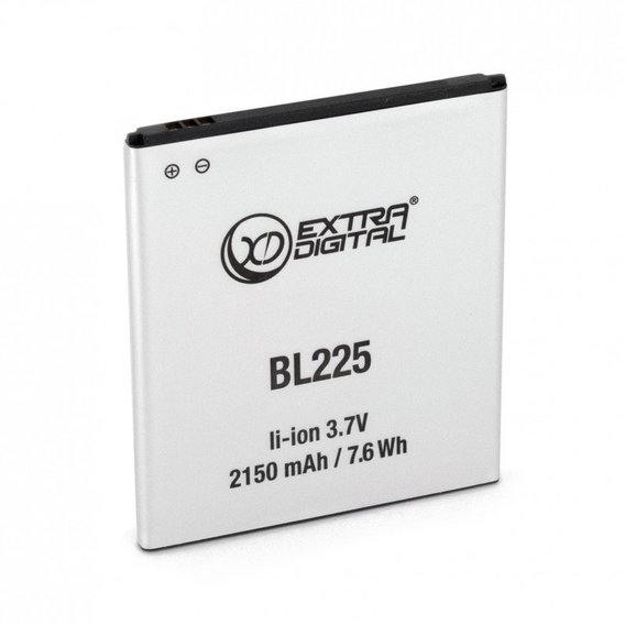 Аккумулятор ExtraDigital 2150mAh (BL225) for Lenovo S580