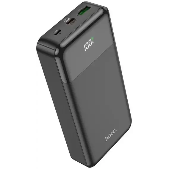 Внешний аккумулятор Hoco Power Bank 20000mAh J102A Cool Figure QC3.0/PD 20W Black