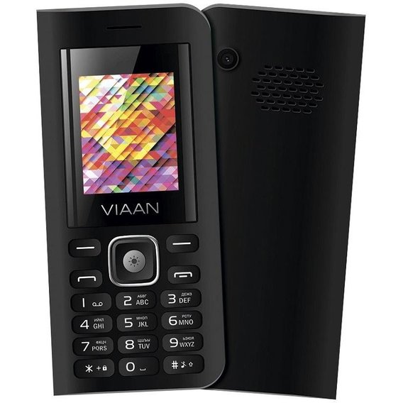 Мобильный телефон Viaan V11 Dual Sim Black (UA UCRF)