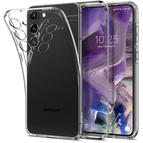 Аксессуар для смартфона Spigen Liquid Crystal Crystal Clear (ACS05708) for Samsung S911 Galaxy S23