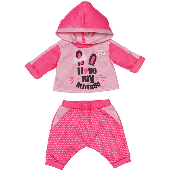 Набор одежды для куклы BABY born - Спортивный костюм (на 43 cm, розовый)