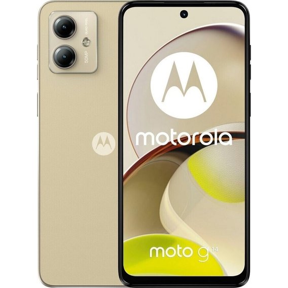 Смартфон Motorola G14 8/256GB Butter Cream (UA UCRF)