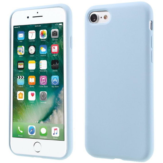Аксессуар для iPhone COTEetCI Silicone Sky Blue (CS7017-LC) for iPhone SE 2020/iPhone 8/iPhone 7