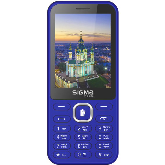 Мобильный телефон Sigma mobile X-Style 31 Power Type-C Blue (UA UCRF)