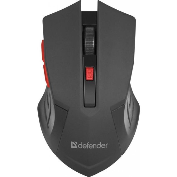 Мышь Defender Accura MM-275 Black-Red (52276)