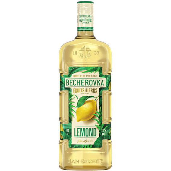 Настойка Becherovka Lemond 1л, 20% (STA8594405105528)