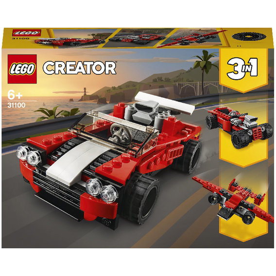 LEGO Creator Спортивный автомобиль 3 в 1 (31100)