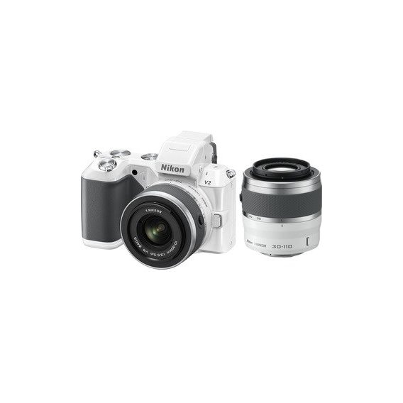 Nikon 1 V2 White Kit 10-30mm + 30-110mm (VVA112K003)