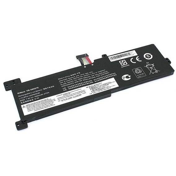 Батарея для ноутбука L17L2PF0 Lenovo IdeaPad 330-15ARR 7.6V Black 3600mAh OEM