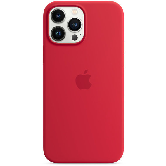 Аксессуар для iPhone Apple Silicone Case with MagSafe (PRODUCT) Red (MM2V3) for iPhone 13 Pro Max