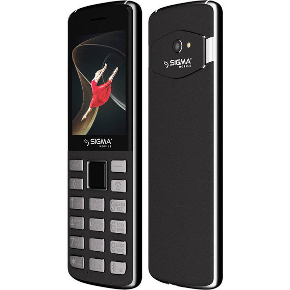 Мобильный телефон Sigma mobile X-Style 24 Onyx grey (UA UCRF)