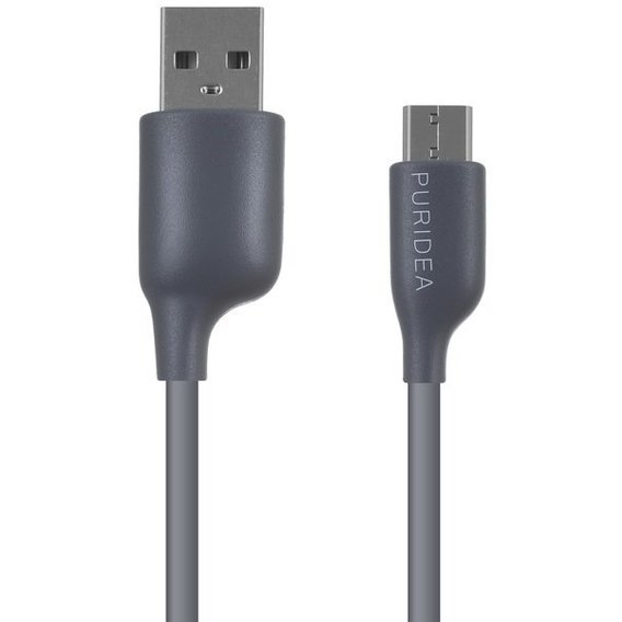 Кабель Puridea USB Cable to USB-C L02 1.2m Grey (L02-USB-C Grey)