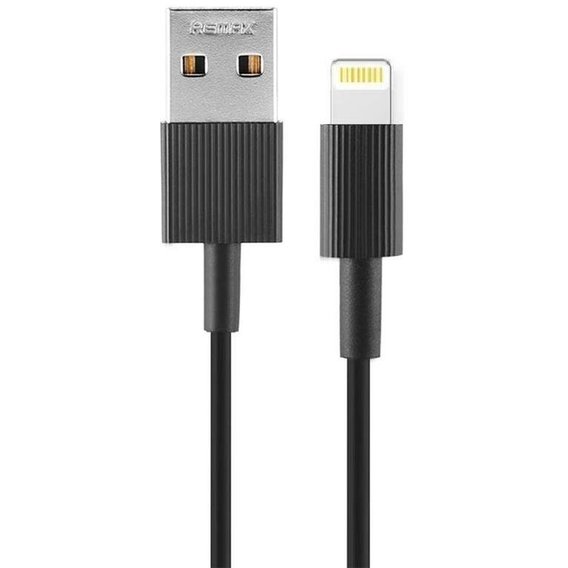 Кабель Remax USB Cable to Lightning Chaino Series 30cm Black (RC-120I-BLACK)