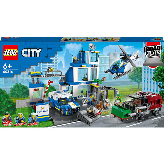 Конструктор LEGO City Полицейский участок (60316)