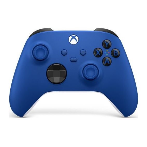 Аксесуар для приставки Microsoft Xbox Series X | S Wireless Controller with Bluetooth Shock Blue (QAU-00002)