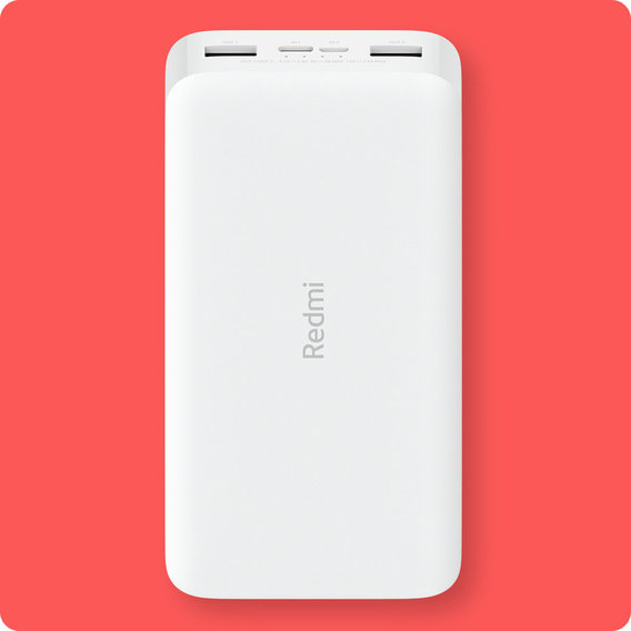 Внешний аккумулятор Xiaomi Redmi Power Bank 20000mAh Quick Charge 18W White (PB200LZM/VXN4265CN)