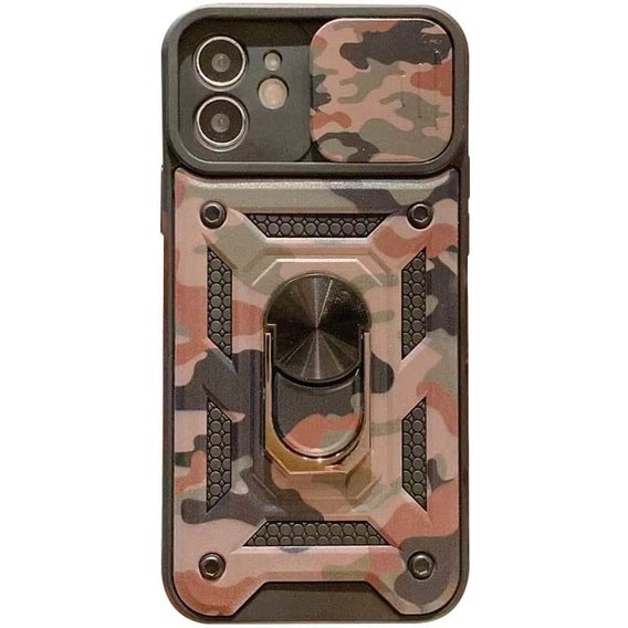 Аксессуар для смартфона Mobile Case Camshield Serge Ring Camo Brown/Army Brown for Samsung A736 Galaxy A73 5G