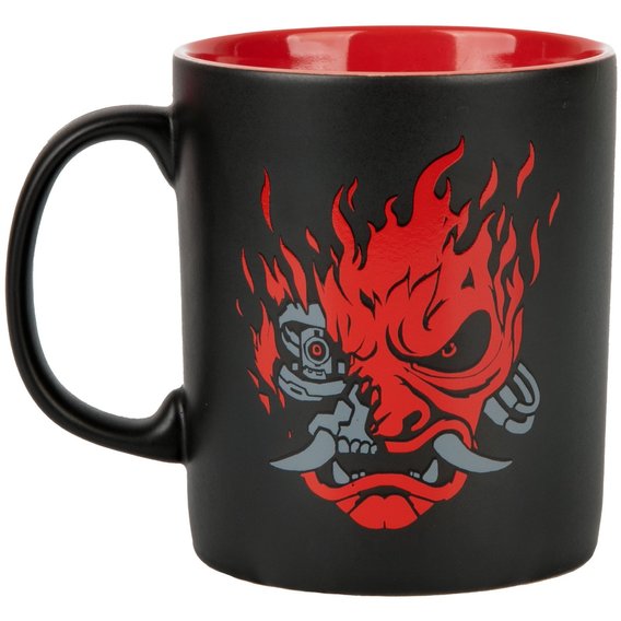 

Кружка Cyberpunk 2077 Samurai Logo Mug Black/Red 325 мл