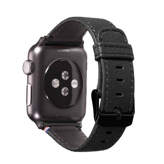 Аксессуар для Watch Decoded Leather Band Black (D5AW38SP1BK) for Apple Watch 38/40mm