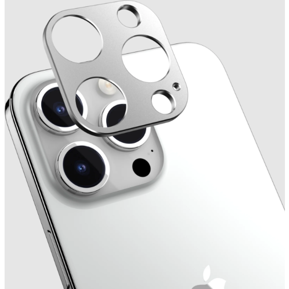 Аксессуар для iPhone SwitchEasy LenzGuard Sapphire Lens Protector Silver (SPH517028SV23) for iPhone 15 / 15 Plus
