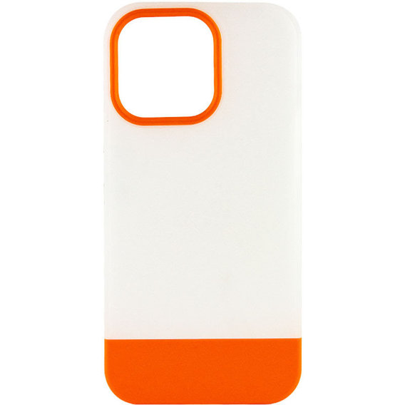 Аксессуар для iPhone Mobile Case TPU+PC Bichromatic Matte / Orange for iPhone 13 Pro Max