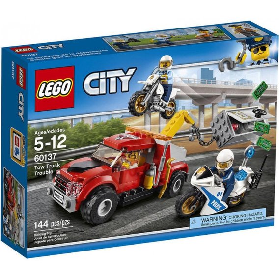 Конструктор LEGO City Побег на буксировщике (60137)