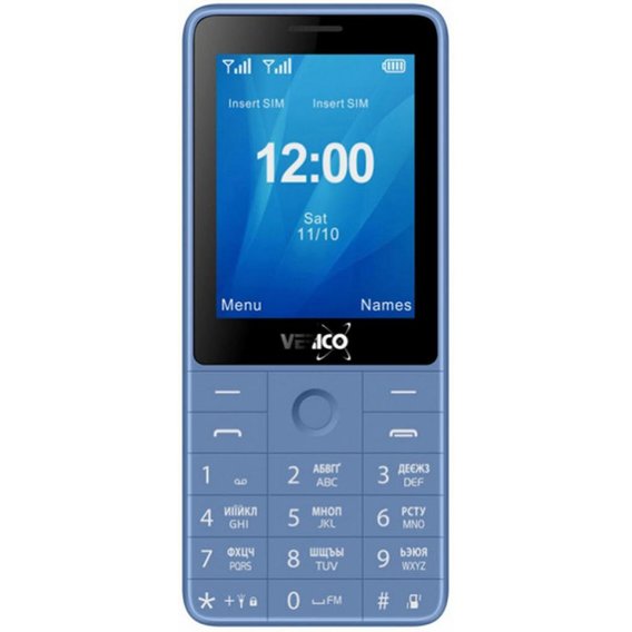 Мобильный телефон Verico Qin S282 Blue (UA UCRF)