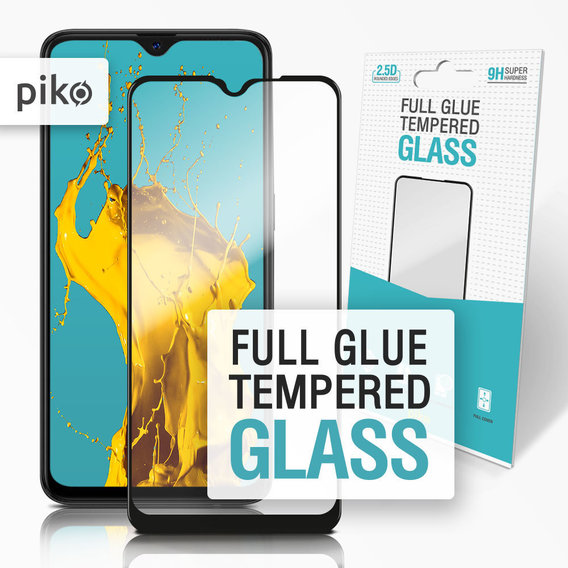Аксессуар для смартфона Piko Tempered Glass Full Glue Black for Oppo A12