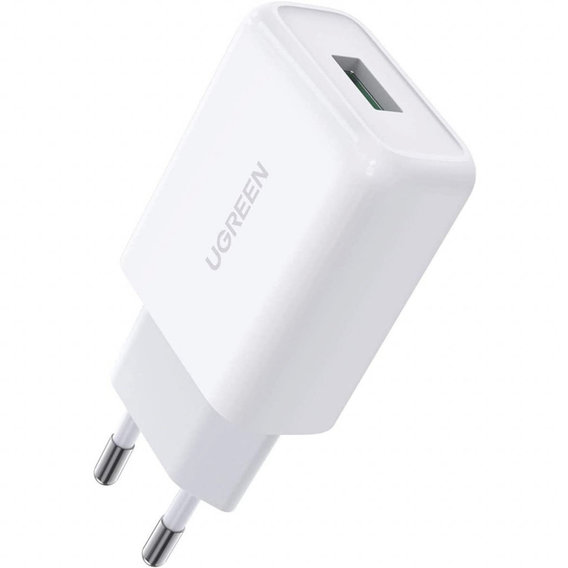 Зарядное устройство Ugreen Wall Charger USB CD122 18W White (10133)