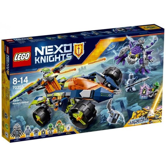 Конструктор LEGO Nexo Knights Вездеход Аарона 4×4 (70355)