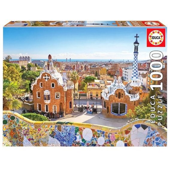 Пазл Educa Барселона Парк Гуэль 1000 элементов (6336913)