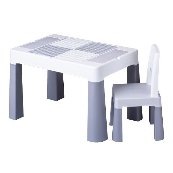 Комплект Tega MULTIFUN стол+1 стул MF-001 grey