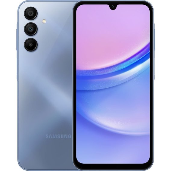 Смартфон Samsung Galaxy A15 4/128GB Blue A155F (UA UCRF)