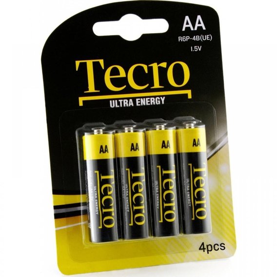 Батарейки Tecro R6P-4B(UE) 4шт