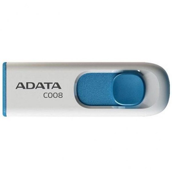 USB-флешка ADATA 32GB C008 USB 2.0 White (AC008-32G-RWE)
