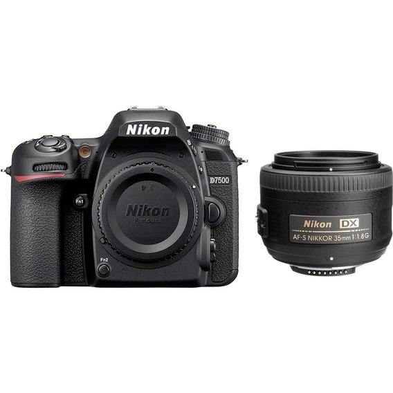 Nikon D7500 kit (35mm f / 1.8G) Офіційна гарантія