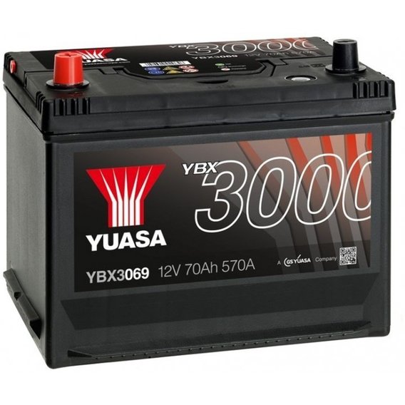 Автомобильный аккумулятор Yuasa YBX3069