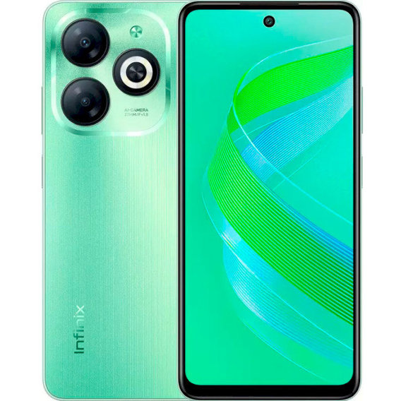 Смартфон Infinix Smart 8 4/128Gb Crystal Green (UA UCRF)