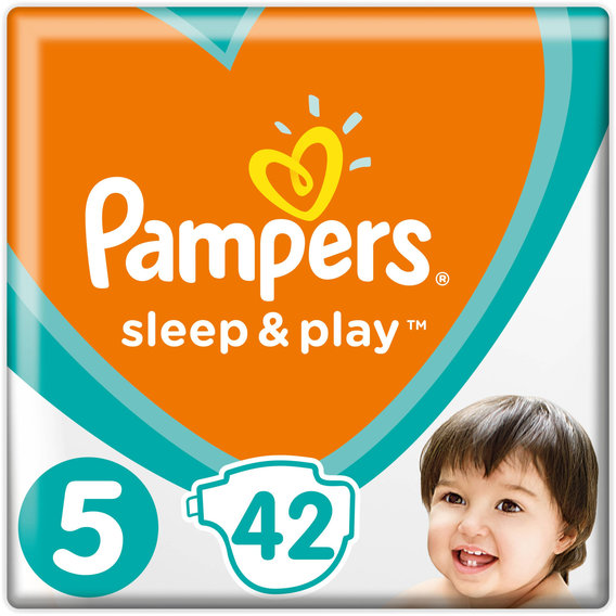 Подгузники Pampers Sleep&Play Размер 5 11-16 кг, 42 шт (8001090784674)
