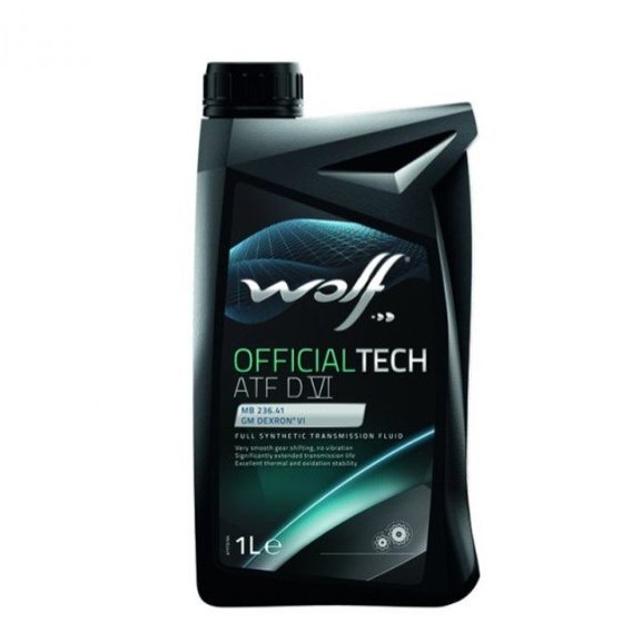 Трансмиссионное масло WOLF OFFICIALTECH ATF DVI 1Lx12