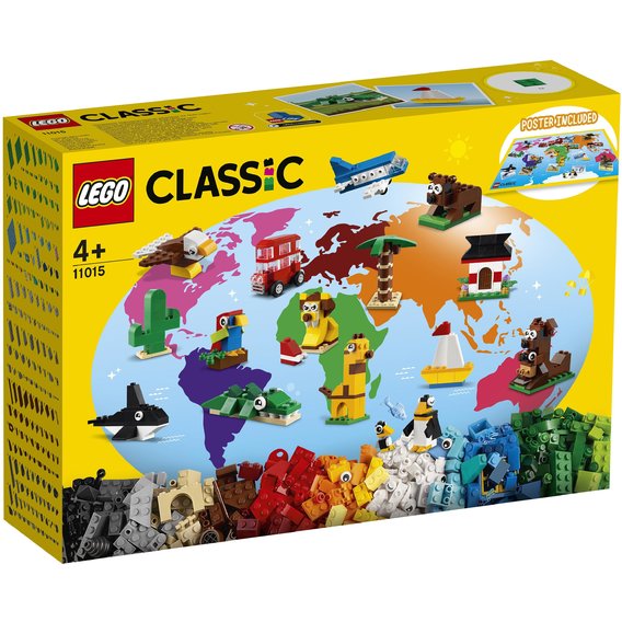 Конструктор LEGO Classic Вокруг света (11015)