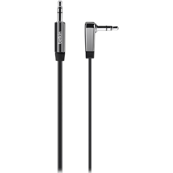 Кабель Belkin Audio Cable AUX 3.5mm Jack Mixit 90cm Black (AV10128cw03-BLK)